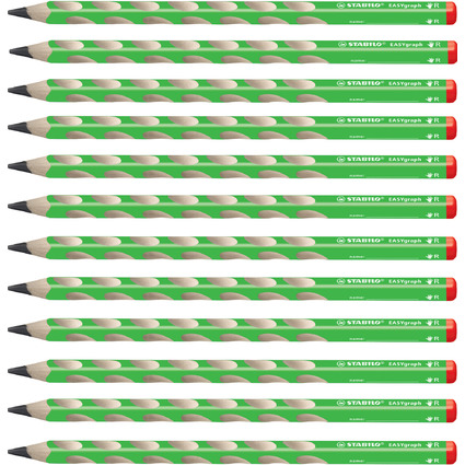 STABILO Crayon d'apprentissage EASYgraph R, vert