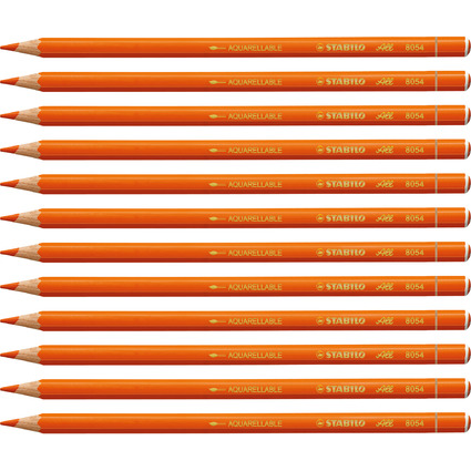 STABILO Crayon de couleur/crayon graphite ALL, orange