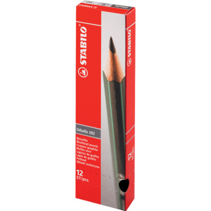 STABILO Crayon graphite Othello, hexagonal, duret: 4B