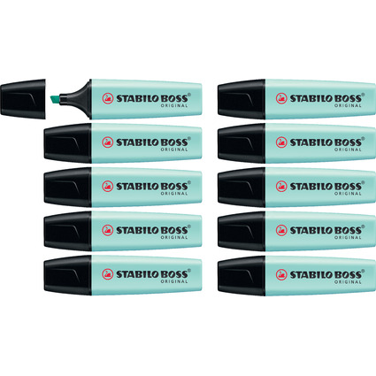 STABILO Surligneur BOSS ORIGINAL Pastel, turquoise pastel