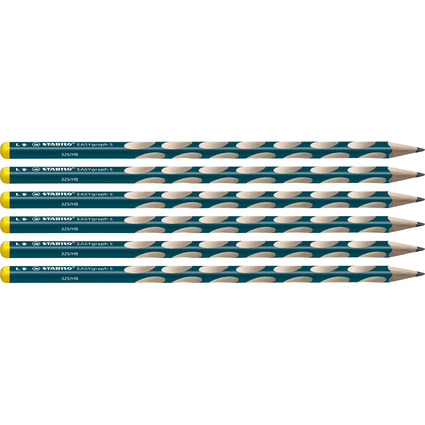 STABILO Crayon EASYgraph "S" - L, degr de duret: HB