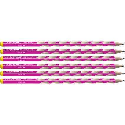 STABILO Crayon EASYgraph "S" - L, degr de duret: HB
