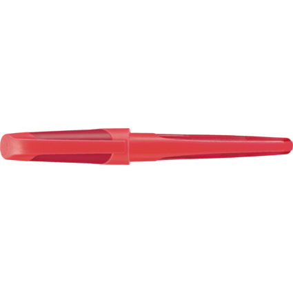 STABILO Stylo plume EASYbuddy M, droitiers, corail/rouge