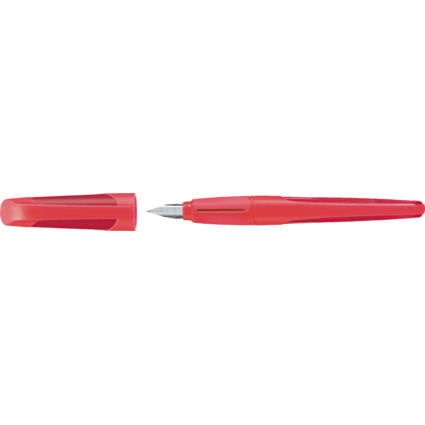 STABILO Stylo plume EASYbuddy M, droitiers, corail/rouge