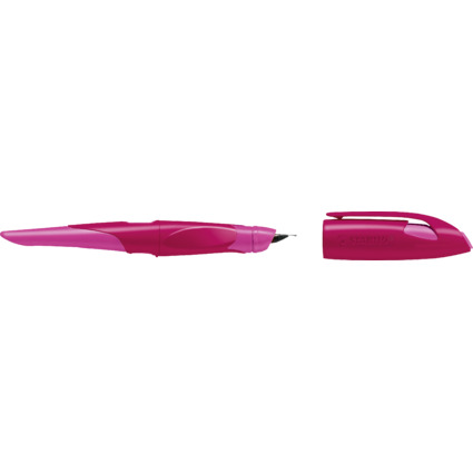 STABILO Stylo plume EASYbirdy L, gauchers, framboise/rose