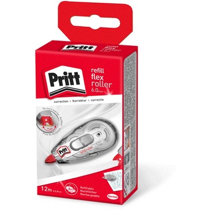 Pritt Roller correcteur Refill Flex, (l)6,0 x (L)12 m