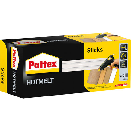 Pattex Cartouche pour collage  chaud HOT STICKS, rond