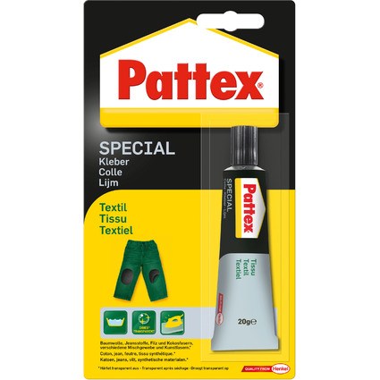 Pattex Colle spciale TEXTIL, tube de 20 g