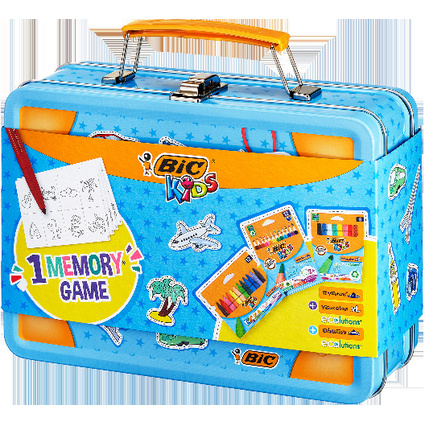 BIC KIDS Kit de coloriage pour le voyage  "MEMORY GAME"
