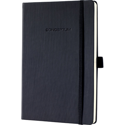 sigel Carnet de notes Conceptum, A5, pointill, noir