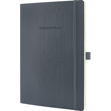 sigel Carnet de notes Conceptum, A4, lign, gris