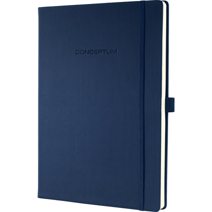 sigel Carnet de notes Conceptum, A4, lign, bleu