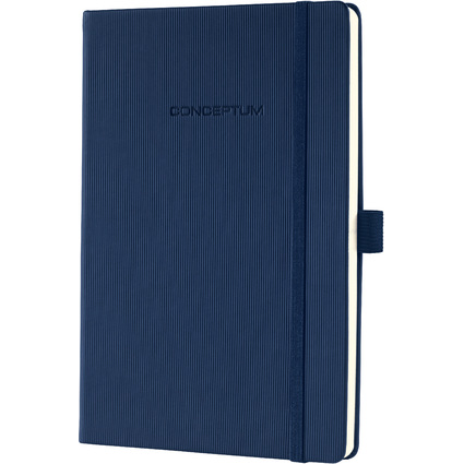 sigel Carnet de notes Conceptum, A5, quadrill, bleu