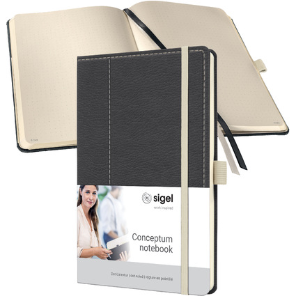 sigel Carnet de notes Conceptum Design Casual, A5, gris /