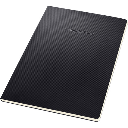 sigel Cahier Conceptum, A4, lign, noir