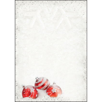 sigel Papier  motif de Nol "Winter Flair", A4, 90g/m2
