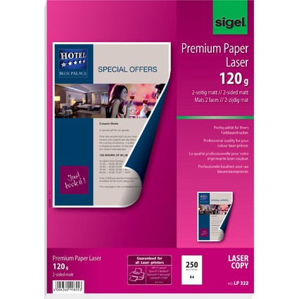 sigel Papier multifonction "Premium", A4, 120 g/m2