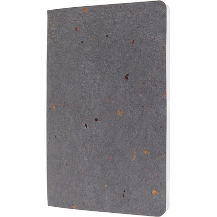 sigel Carnet de notes Re-Up, A5, lign, gris fonc
