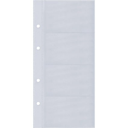 sigel pochettes pour classeur  anneaux de cartes visites