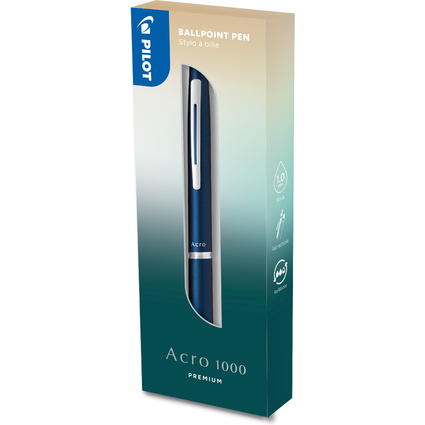 PILOT Stylo  bille ACRO 1000 PREMIUM, Navy