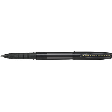 PILOT Stylo  bille SUPER GRIP G, avec capuchon, noir