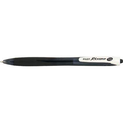 PILOT Stylo  bille REXGRIP BEGREEN, rtractable, noir