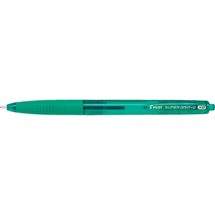 PILOT Stylo  bille rtractable SUPER GRIP G, vert