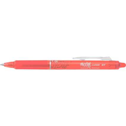 PILOT Stylo roller FRIXION BALL CLICKER 07, corail