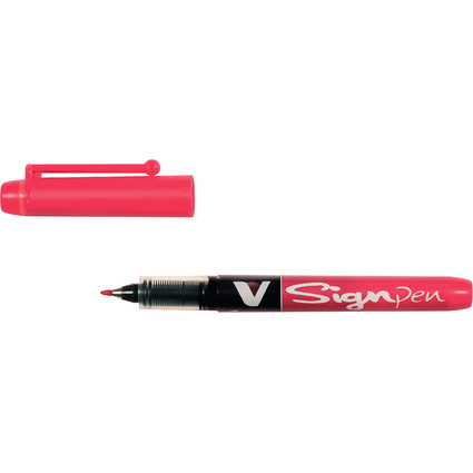 PILOT Stylo feutre V Sign Pen, rouge