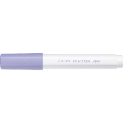 PILOT Marqueur  pigment PINTOR, fin, violet pastel