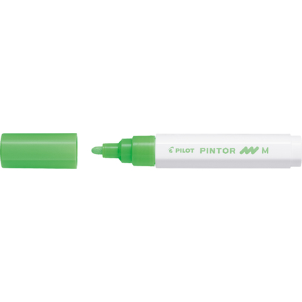 PILOT Marqueur  pigment PINTOR, medium, vert fluo