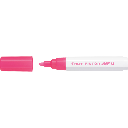 PILOT Marqueur  pigment PINTOR, medium, rose fluo