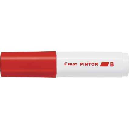PILOT Marqueur  pigment PINTOR, broad, rouge