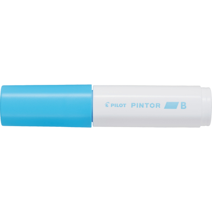 PILOT Marqueur  pigment PINTOR, broad, bleu pastel
