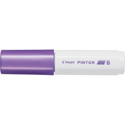 PILOT Marqueur  pigment PINTOR, broad, violet mtallique