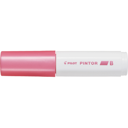 PILOT Marqueur  pigment PINTOR, broad, rose mtallique
