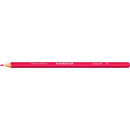 STAEDTLER Crayon de couleur ergosoft, rouge bordeaux