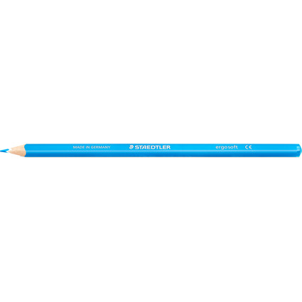 STAEDTLER Crayon de couleur ergosoft, bleu clair