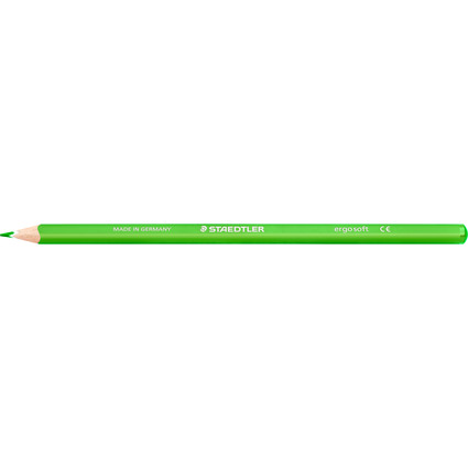 STAEDTLER Crayon de couleur ergosoft, vert jauntre