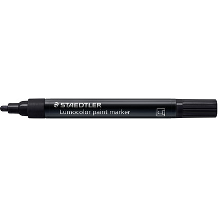 STAEDTLER Marqueur acrylique paint marker Lumocolor, noir