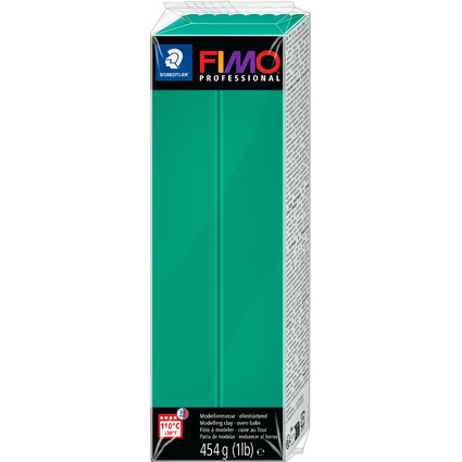 FIMO PROFESSIONAL Pte  modeler, 454 g, vert pur