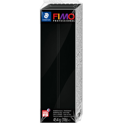 FIMO PROFESSIONAL Pte  modeler, 454 g, noir