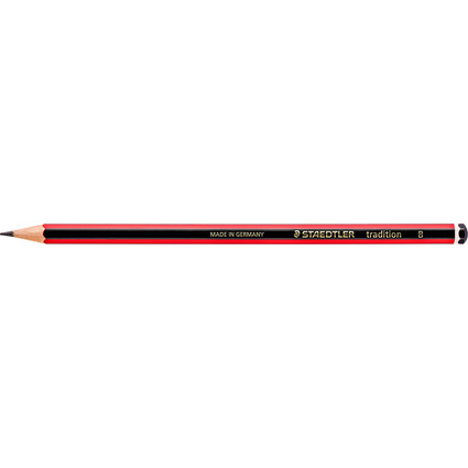 STAEDTLER Crayon tradition 110, degr duret: B, hexagonal