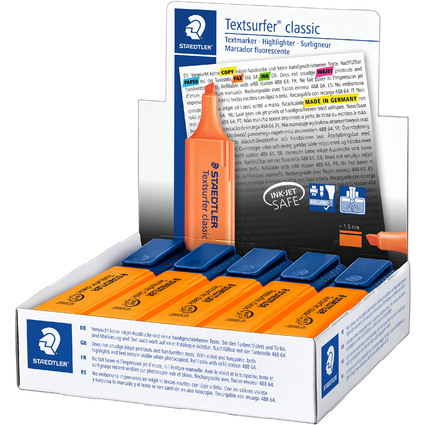 STAEDTLER Surligneur "Textsurfer Classic", orange