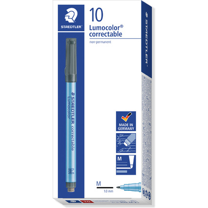 STAEDTLER Marqueur non permanent Lumocolor correctable 305F