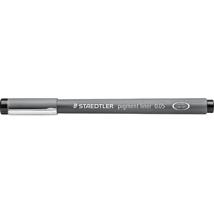 STAEDTLER Feutre  pigment, largeur du trac: 0,05 mm, noir