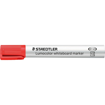 STAEDTLER Marqueur pour tableau blanc 351B Lumocolor, rouge