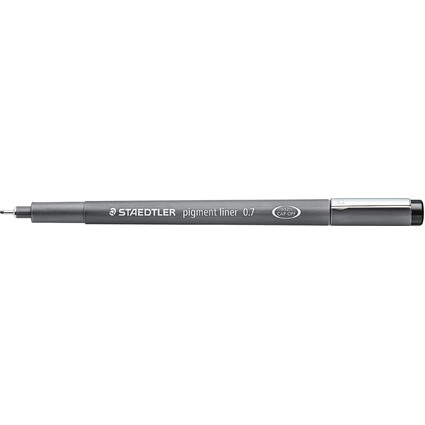 STAEDTLER Feutre  pigment, largeur du trac: 0,7 mm, noir