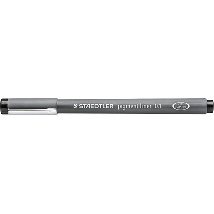 STAEDTLER Feutre  pigment, largeur du trac: 0,1 mm, noir