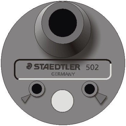 STAEDTLER Taille-mine, rond, pour mines de 2 mm